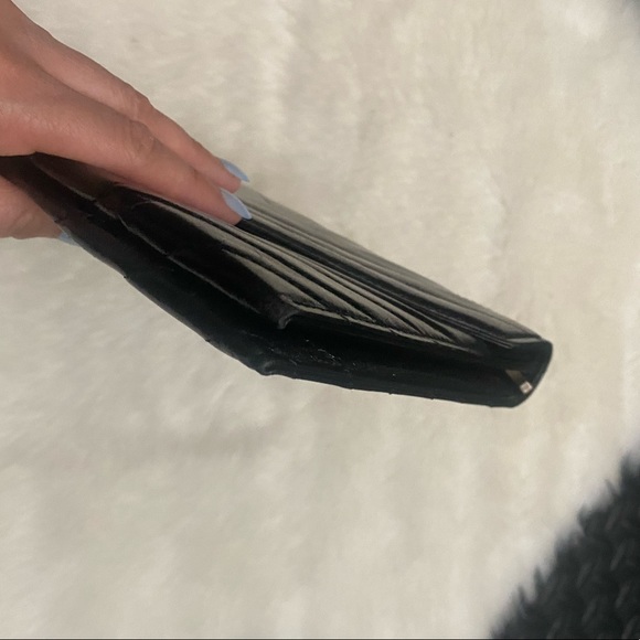 Authentic YSL Vintage Leather Quilted Clutch Bag - Picture 12 of 14